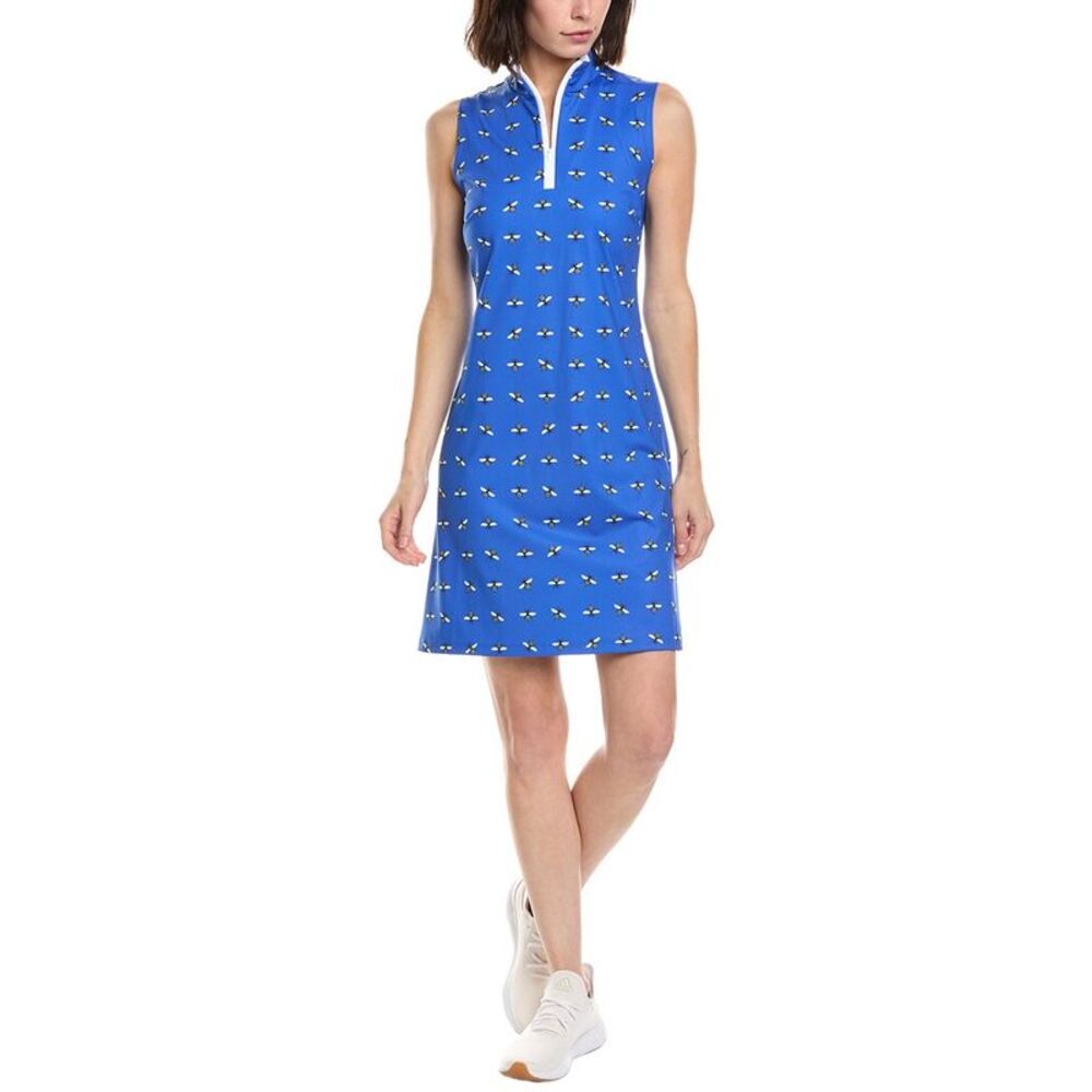 Melly M Womens Delray Dress, Blue
